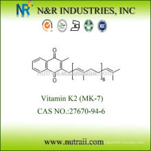 Proveedor confiable Vitamina K2 MK-7 0.25% / 0.5% / 1.0% / 1.3%